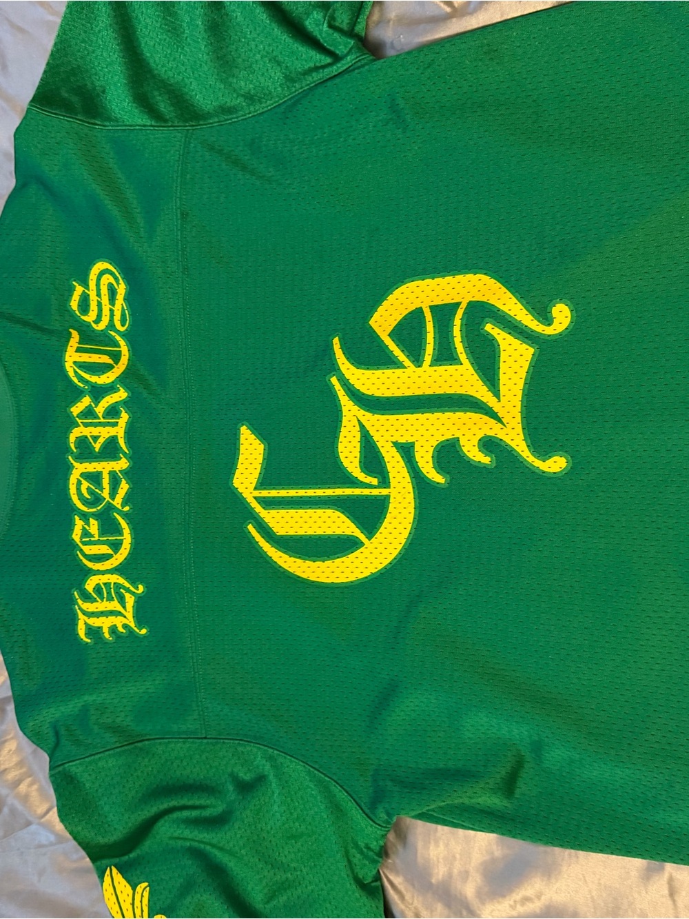 Chrome Hearts Green Jersey with Yellow - Picture 2 of 12